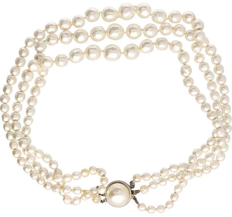 Parel collier.