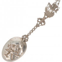 Gelegenheidslepel zilver.