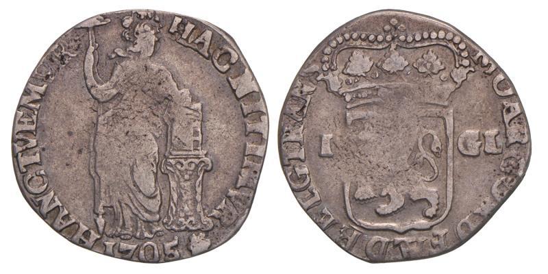 Antieke muts steker geelgoud, granaat en zaadparels - 14 kt.