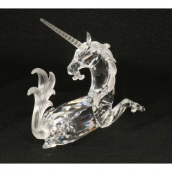 Swarovski jaarlijks item 1996 "Fabelachtig Dierenrijk" de Eenhoorn.