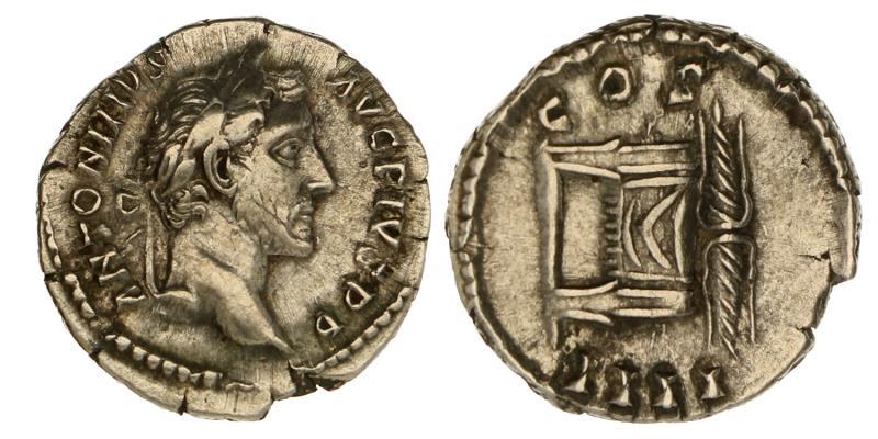 Antoninus Pius. 138-161. Denarius.