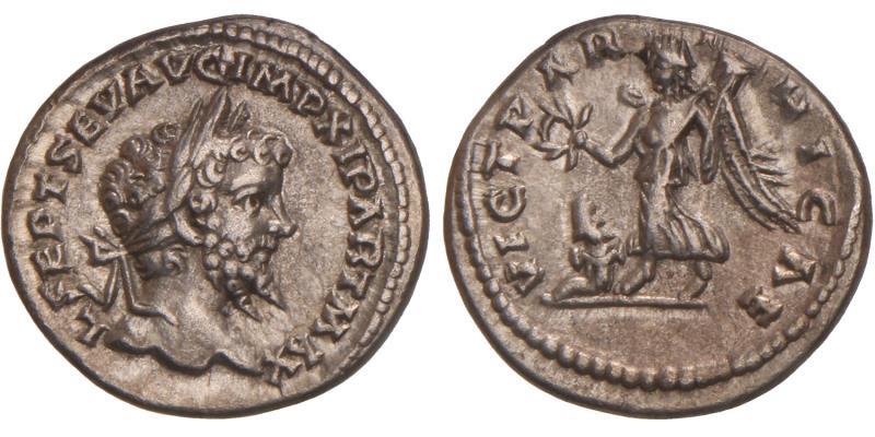 Septimius Severus 193-211. Denarius. n.d.