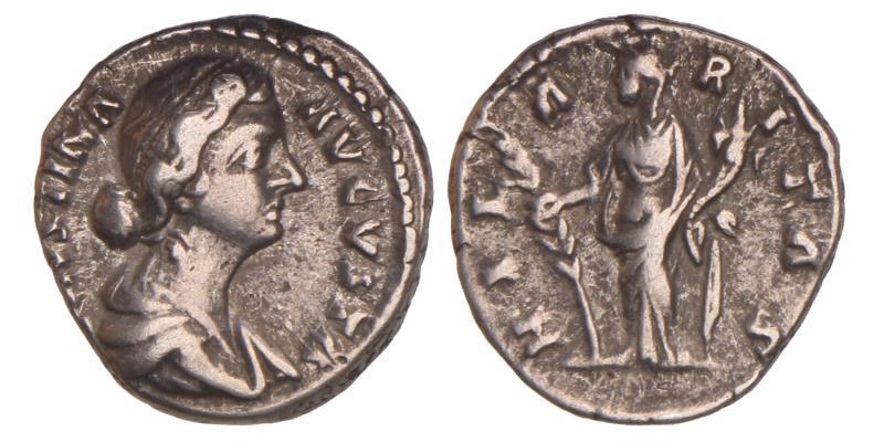 Faustina 161-180. Denarius. n.d.