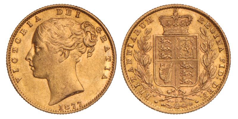 Australia. Victoria. Sovereign. 1877 Sydney.