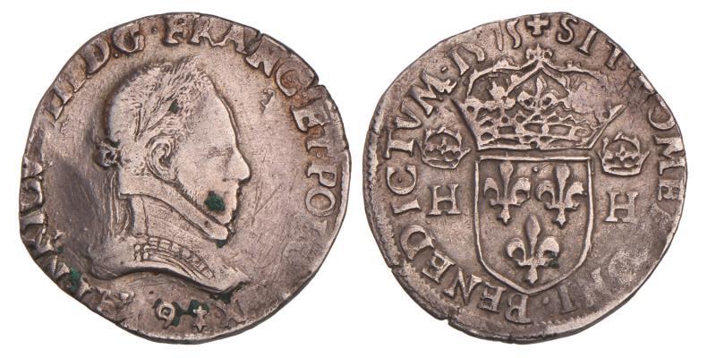 France. Henry III. Teston. 1575.