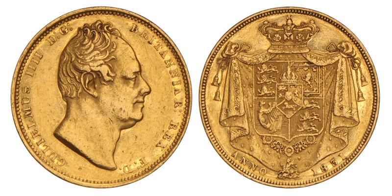 Great Britain. William IV. 2 Pounds. 1831.