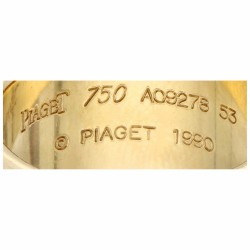 Geelgouden Piaget Possession ring, met ca. 0.70 ct. diamant - 18 kt.