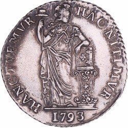 1 Gulden -generaliteits- West-Friesland 1793. Prachtig + (Gepoetst).