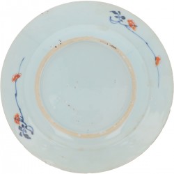 Een lot van (4) porseleinen borden met Imari decor. China, Qianglong.