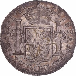 Peru, Spanish colony. Ferdinand VII. 8 Reales. 1817 JP.