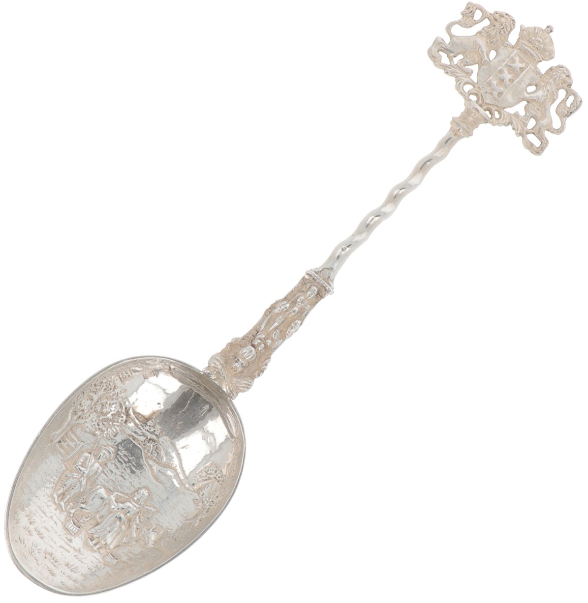 Gelegenheidslepel zilver.