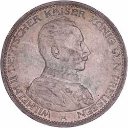 German States. Prussia. Wilhelm II. 5 Mark. 1913 A.