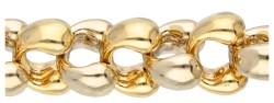 Cadaro 18K bicolour gouden schakelarmband.