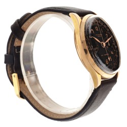 No reserve - Chronographe Suisse 5388 18K. - Herenhorloge.