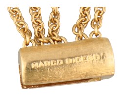 Marco Bicego 18K geelgouden vijfrijige 'Siviglia' armband met diamant.