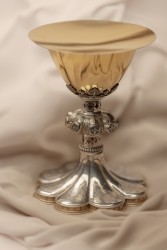Zilveren miskelk met pateen, Jan Antoon Boermans, Venlo ca. 1855-60.