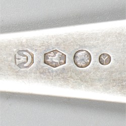Groentelepel zilver.