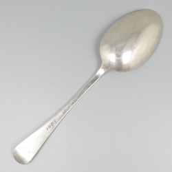Groentelepel zilver.