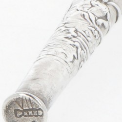Naaldenkoker Amsterdam 1785 zilver.