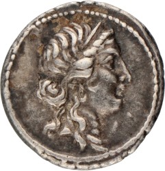 Roman Republic. Julius Caesar. Denarius. N.D. (49 - 44 BC).