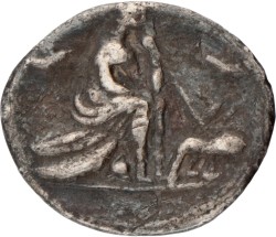 Roman Republic. Anonymous. Denarius. N.D. (115 - 114 BC).