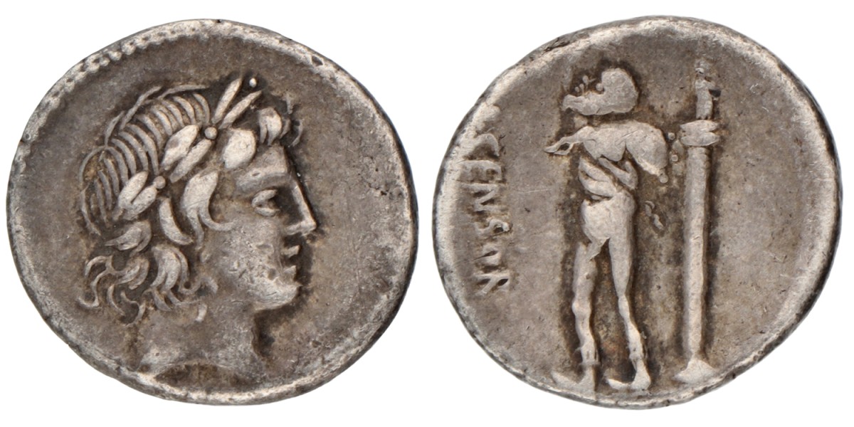 Roman Republic. Lucius Marcius Censorinus. Denarius. N.D. (82 BC).