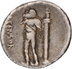 Roman Republic. Lucius Marcius Censorinus. Denarius. N.D. (82 BC).