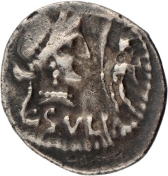 Roman Republic. L. Cornelius Sulla Felix. Denarius. N.D. (84 - 83 BC).