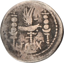 Roman Republic. Marcus Antonius. Denarius. N.D. (32 - 31 BC).