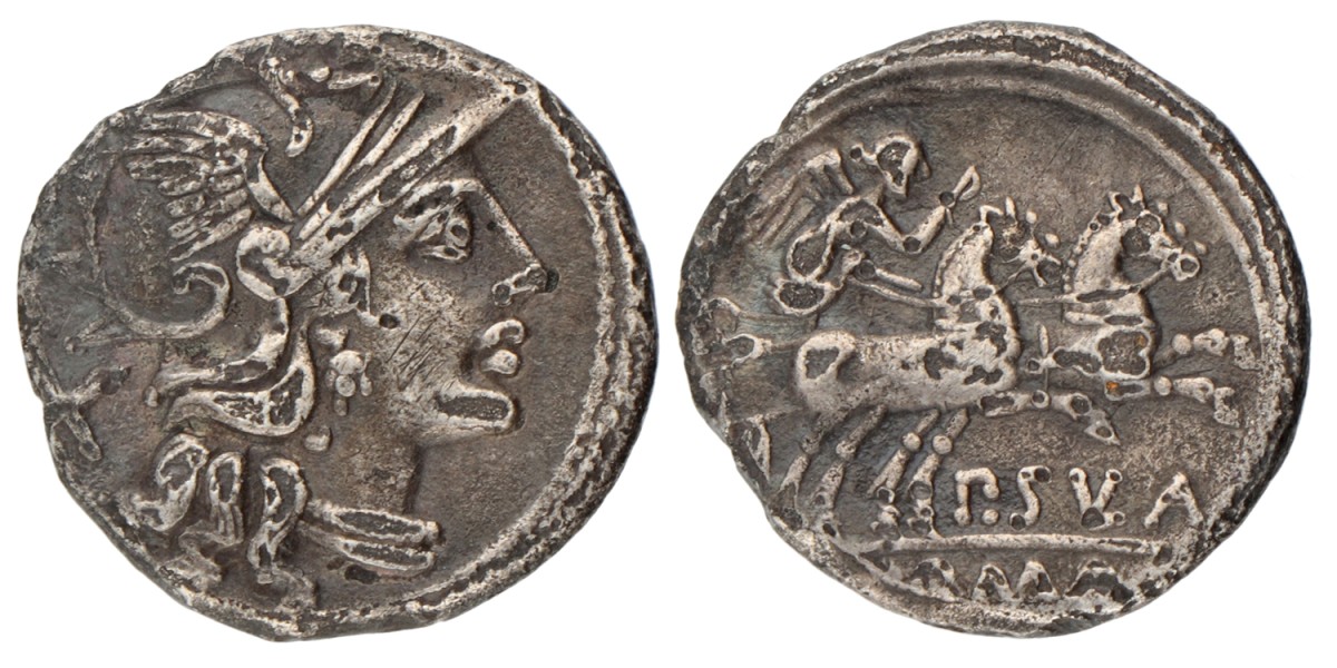 Roman Republic. P. Cornelius Sulla. Denarius. N.D. (151 BC).