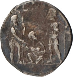 Roman Republic. T. Veturius. Denarius. N.D. (137 BC).