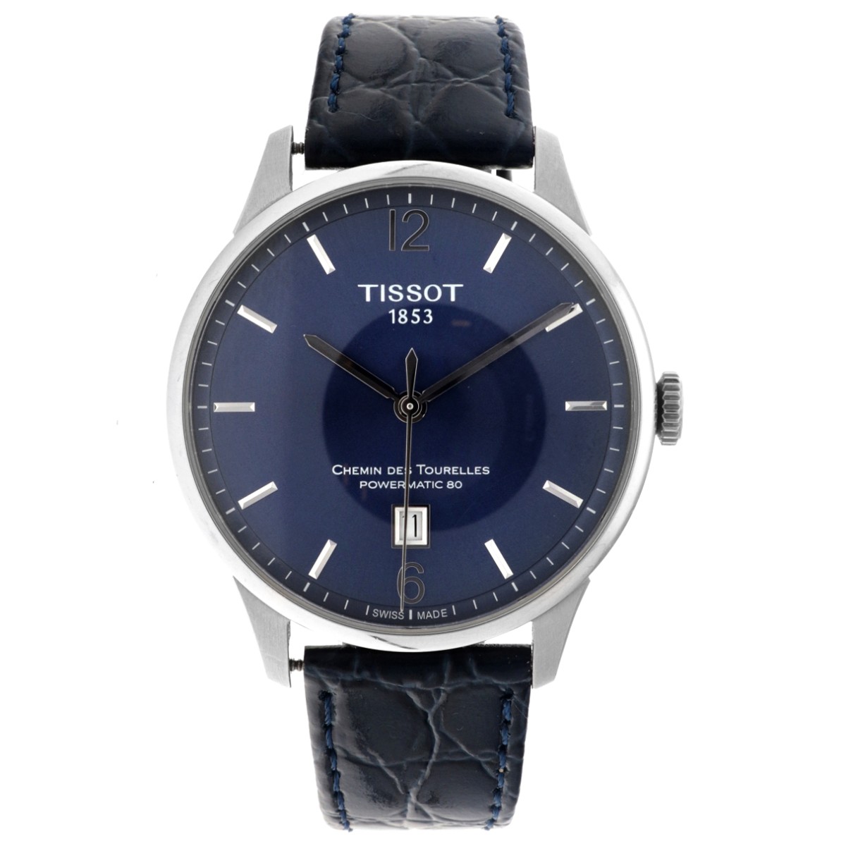 No Reserve - Tissot Chemin de Tourelles T099407 - Herenhorloge.