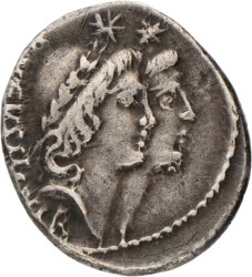 Roman Republic. Mn. Cordius Rufus. Denarius. N.D. (146 BC).