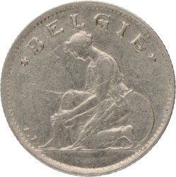 Belgium. Albert I. 50 Centimes. 1934 - Fl.