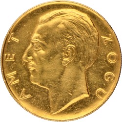 Albania. Kingdom. Zog. 100 Franga Ari. 1927 R.