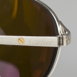 Cartier Santos Dumont Aviator zonnebril.