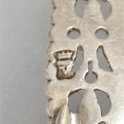 Strooilepel, Adrianus Koekebakker, Amsterdam 1791-1811, zilver.