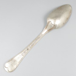 Dinerlepel, Turijn, Sardinië, ca. 1815, zilver.