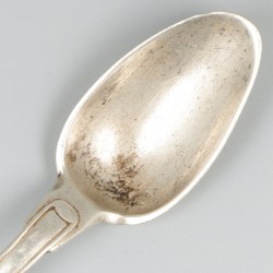 Dinerlepel, Turijn, Sardinië, ca. 1815, zilver.