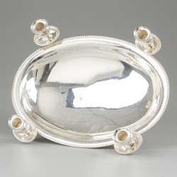 Tafelpronkstuk / Centerpiece, zilver