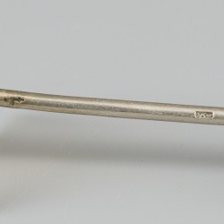 10-delige set messenleggers zilver.