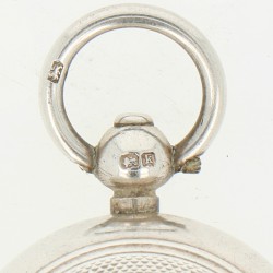 Munt etui zilver.