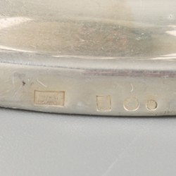 Chanoekia kandelaar zilver.