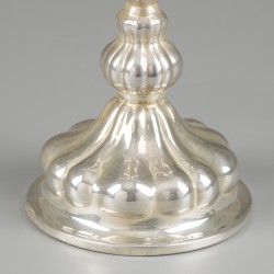 Chanoekia kandelaar zilver.