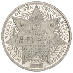 Great Britain. 1903. Attendance medal of the Newport Education Commitee.