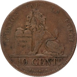 Belgium. Leopold I. 10 Centimes. 1832.