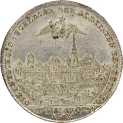 German states. City of Leipzig. 1813. 'Völkerschlacht' at Leipzig.