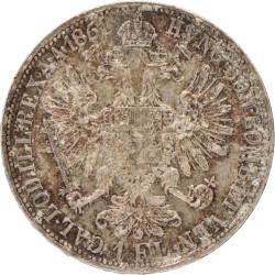 Austria. Empire. Franz Joseph I. Florin. 1861 A.