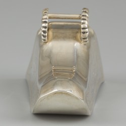 Cavalerie stijgbeugel zilver.