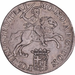 Dukaton of zilveren Rijder Utrecht 1793. Zeer fraai -.